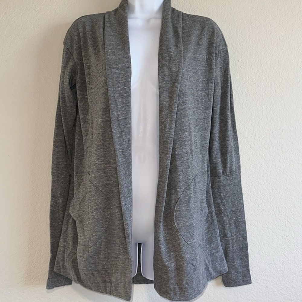 Alternative Apparel Heather Gray Cardigan
